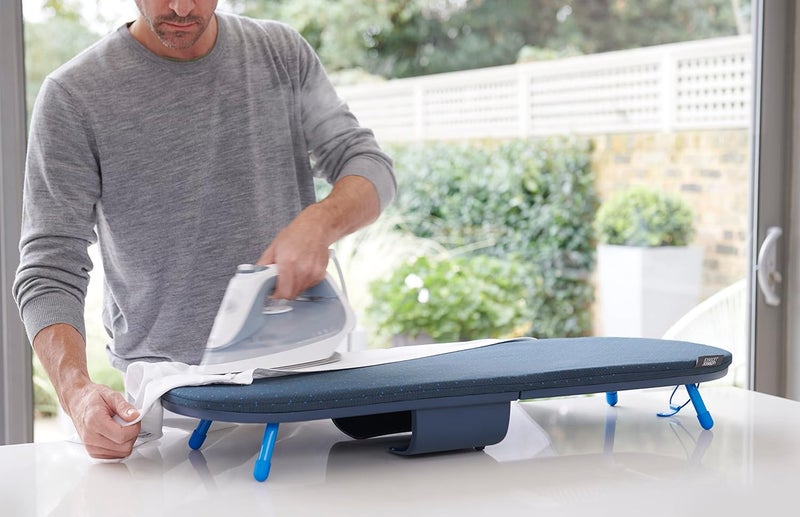 Joseph Joseph Joseph Joseph Pocket Plus Folding Tabletop Ironing Board Ironing Board Cover Dark Blue  - Image 5