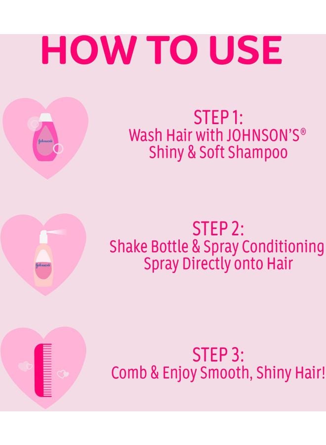 Johnson's Shiny And Soft Shampoo 400ml - Image 3