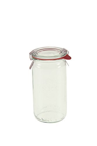 Weck 975 1/4L Cylindrical Jar Set of Six - 11.5 Ounce - Image 1