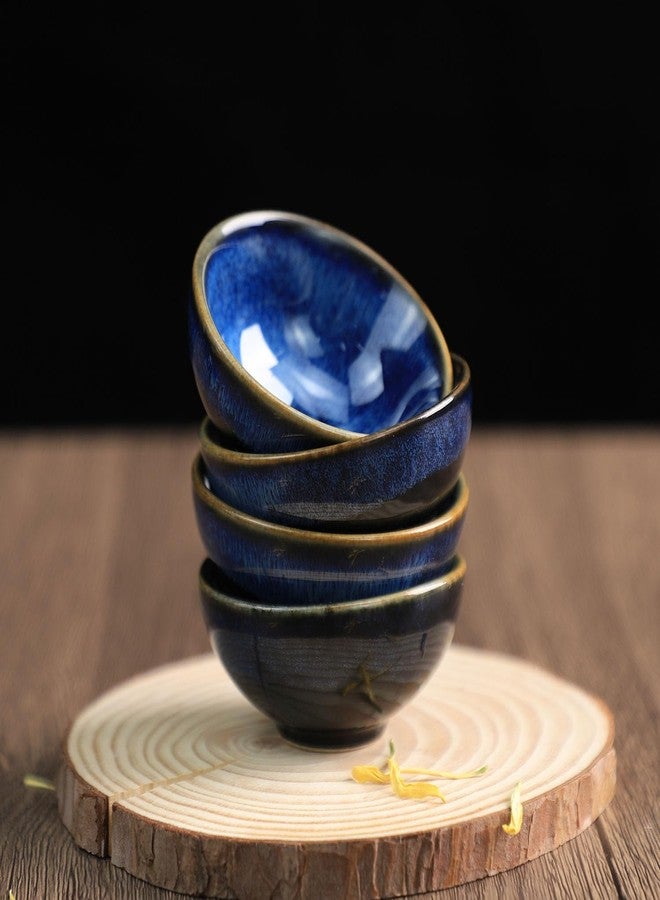 Sizikato طقم ساكي من الخزف الحجري من سيزيكاتو مكون من 5 قطع، يشمل زجاجة ساكي واحدة و4 أكواب ساكي. - Image 5