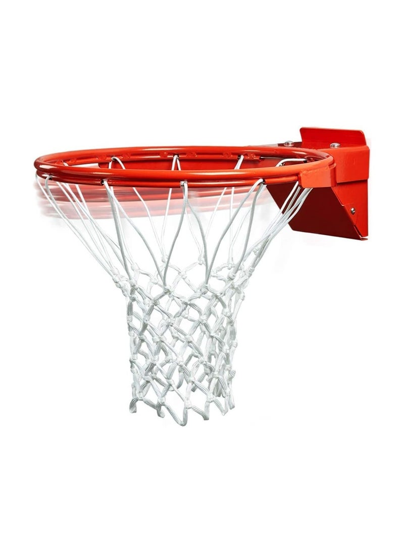 ULTIMAX Wall-mounted Basket Ball Hoop Hanging Basket Ball Net Ring Basketball Double Rim Goal  - Image 2