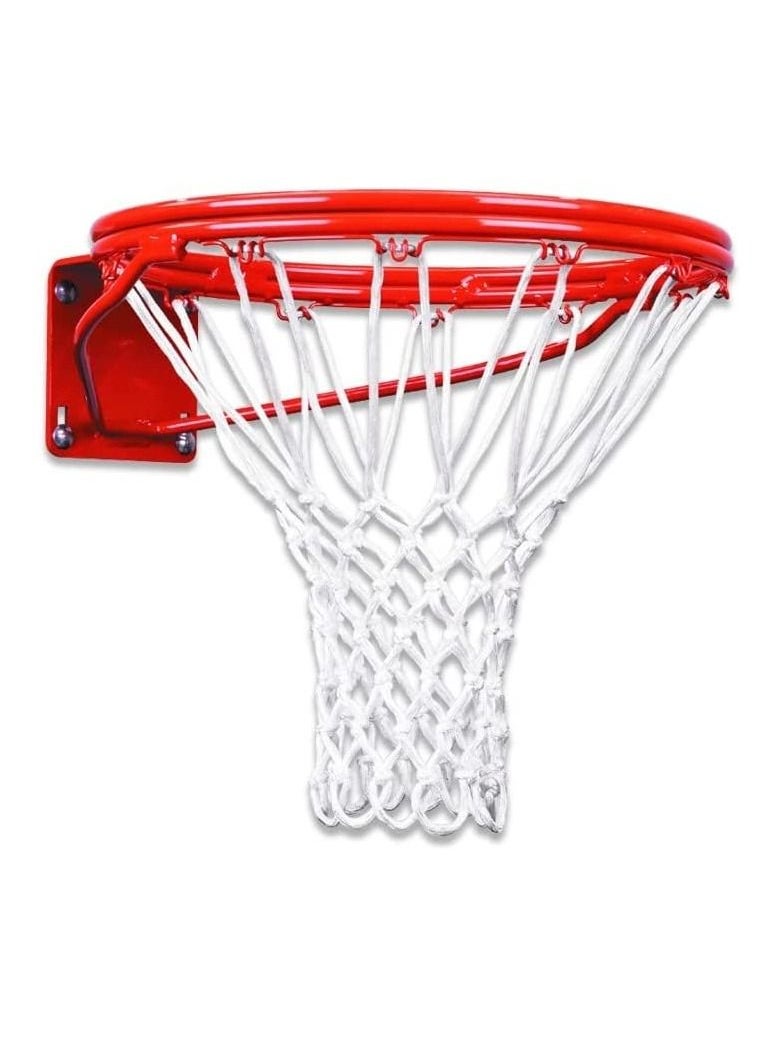ULTIMAX Wall-mounted Basket Ball Hoop Hanging Basket Ball Net Ring Basketball Double Rim Goal  - Image 1