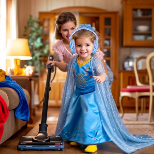 ProCase Kids Noise Cancelling Headphones, Kids Ear Protection Monster Jam Truck, Fireworks Hearing Protection Noise Reduction, Noise Canceling Earmuffs for Sensory Autism Toddler Children -Snowflake - Image 2