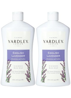 Yardley Yardley London Liquid Hand Soap - English Lavender - 16 Fl Oz (Pack of 2) 
