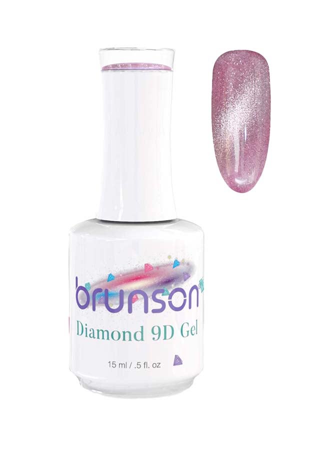 brunson Diamond 9D Magnetic Cat Eye Gel Reflective Diamond Gel Nail Polish 15ml Soak Off Gel Polish BD9D005 - Image 1