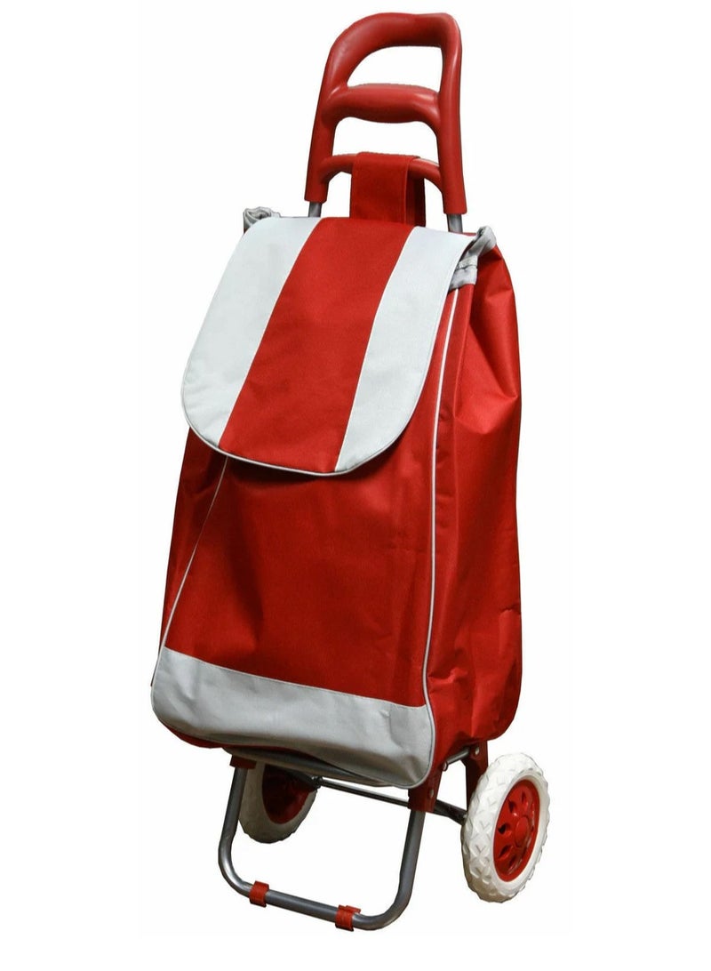 DubaiGallery High Quality Travel Trolley Vegetable Folding Shopping Cart on Wheels Bag - Image 1