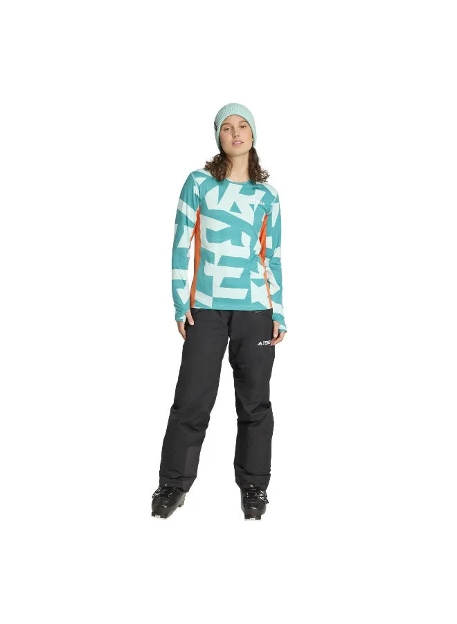Adidas Turquoise Multi Synthetic Base Layer Long Sleeve for Women | Best Price UAE