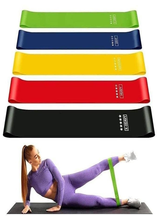 Speednix Resistance Bands Set, 5 Levels, Full Body Workout Exercise Bands for Home Gym, Training and Yoga - Image 1