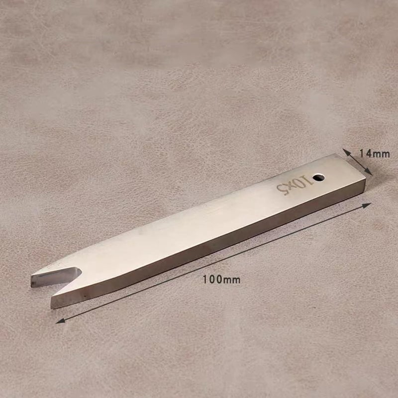 Leather Stitching Chisels 10MM 2 Prong Hole Punch Tool For DIY Craft - Image 5