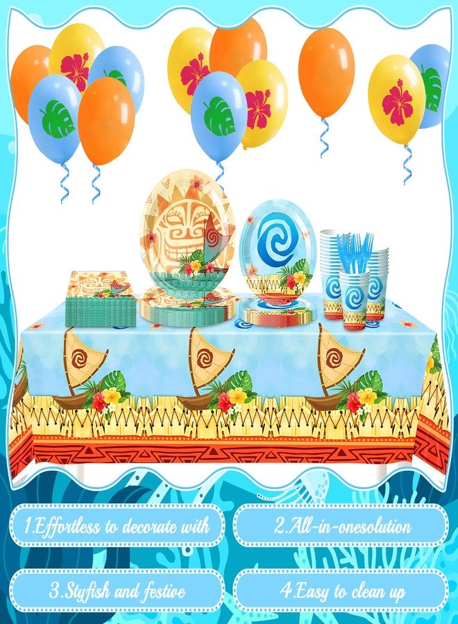 73Hours 157Pcs Animation Theme Birthday Party Supplies Decorations for Birthday,Cartoon Theme Party Favors Including Banner, Plates, Cups, Napkins, Cutlery and Tablecloth for 24 Guests - Image 4