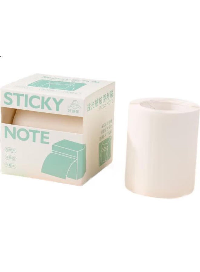 Jiamo Pull-Out Fully Adhesive Transparent Sticky Notes, Writable, For Middle School Students, Elementary School Students, Office Use, High-Quality Memo Pads, Back-To Essential, School Supplies, Single Box - Image 3