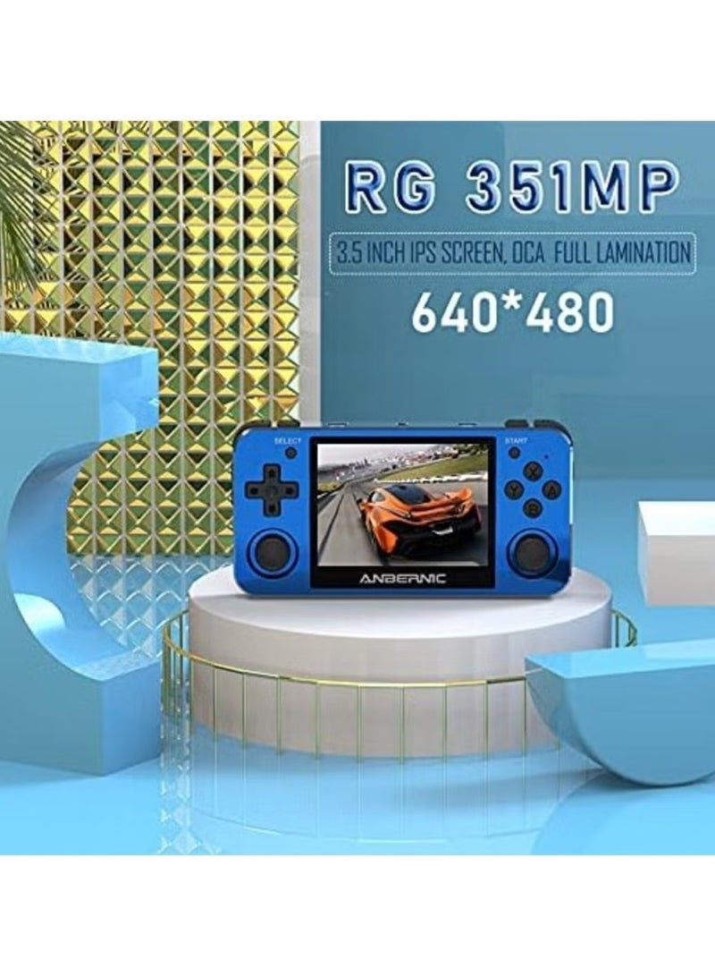 RG351MP Handheld Game Console 3.5 Inch OCA Fully Fitted Screen Open source Linux system wit 2400 Classic Games, Support Wifi Battle and TF card Expansion Built-in 3500mAh Battery - Image 5