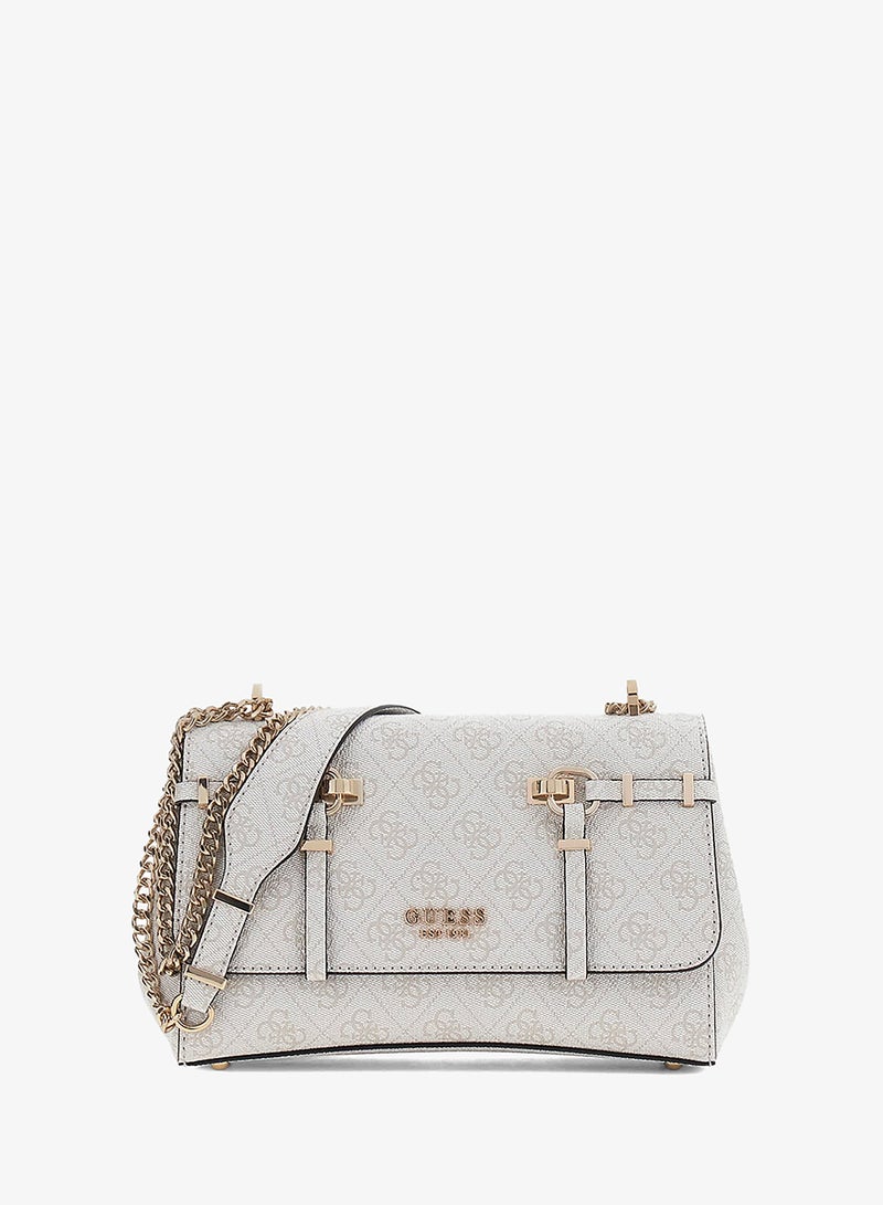 GUESS Leona Logo Convertible Crossbody Bag - Image 1