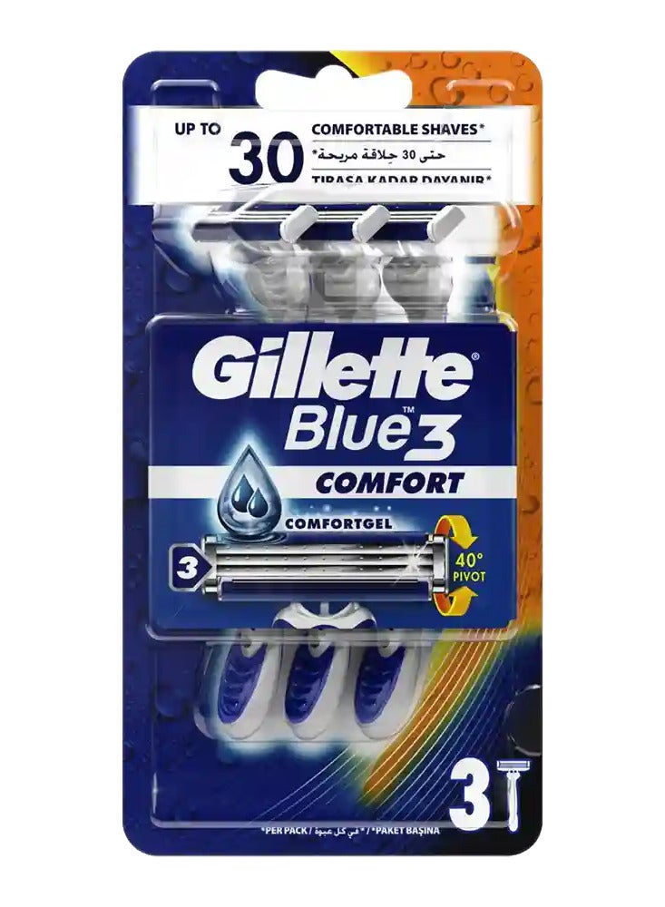 Gillette Gillette Blue 3 Razor 3 u - Image 1