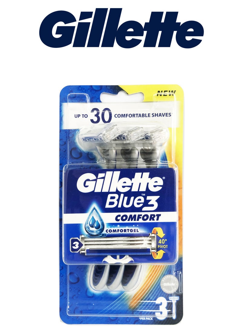Gillette Gillette Blue 3 Razor 3 u - Image 2