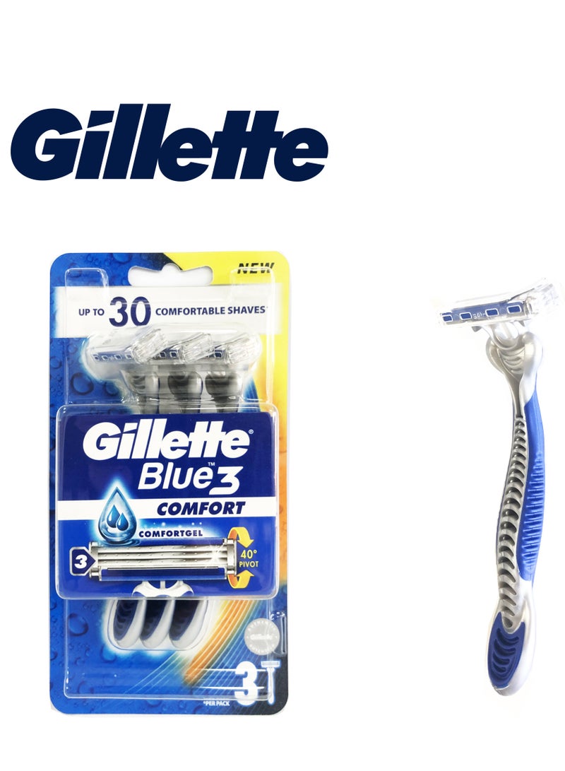 Gillette Gillette Blue 3 Razor 3 u - Image 4