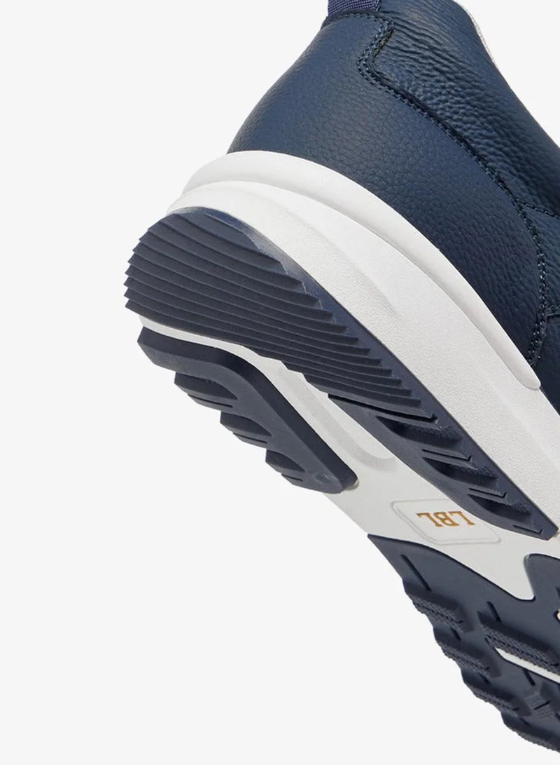 LBL by Shoexpress NAVY Men Perforated Sneakers with Lace-Up Closure for Men | Best Price UAE