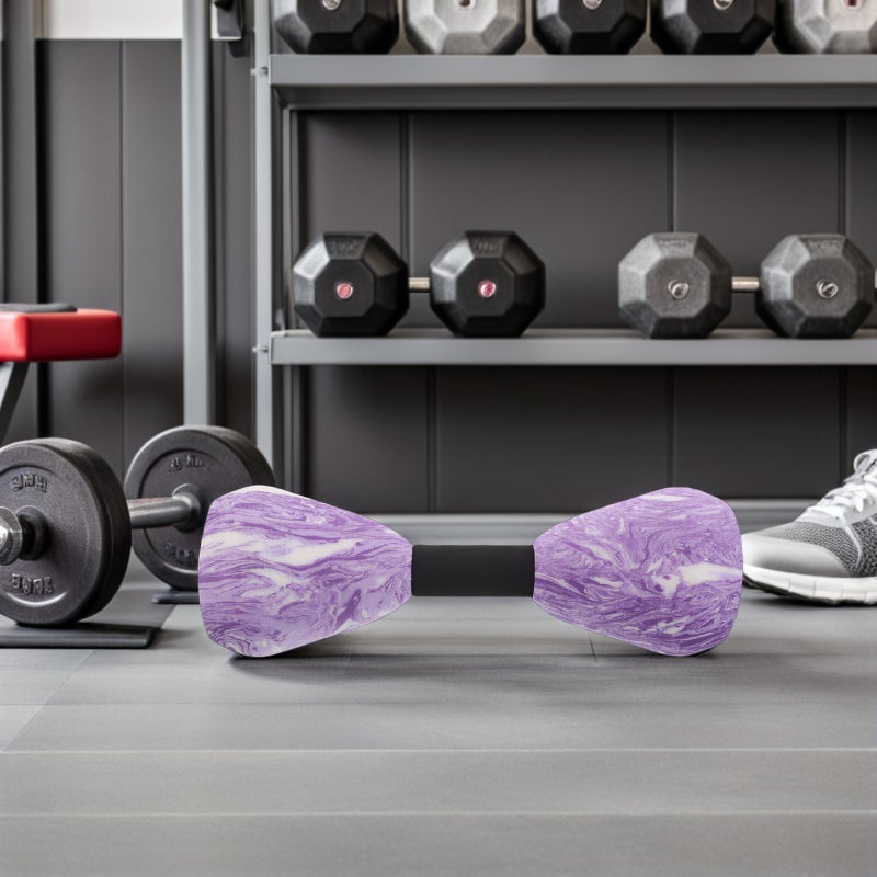 🏋️ أثقال مائية للتمارين الرياضية مقاومة للتدريب بمقبض مريح من إيفا لون بنفسجي - Image 3