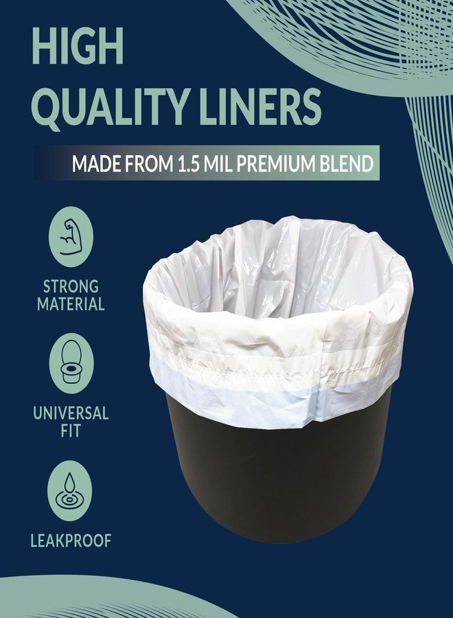 Reli. Commode Liners | Pack of 280 | Universal Fit | Bedside Commode Liners Disposable | Portable Toilet Bags - Image 3
