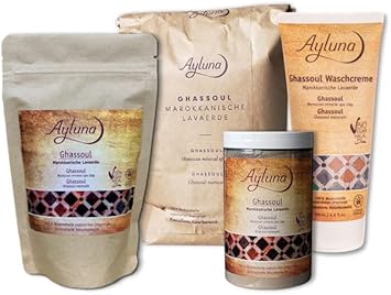 Ayluna Ghassoul Moroccan Mineral Spa Clay 400g - Image 3