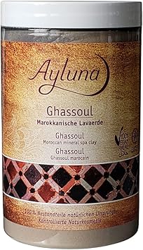 Ayluna Ghassoul Moroccan Mineral Spa Clay 400g - Image 1