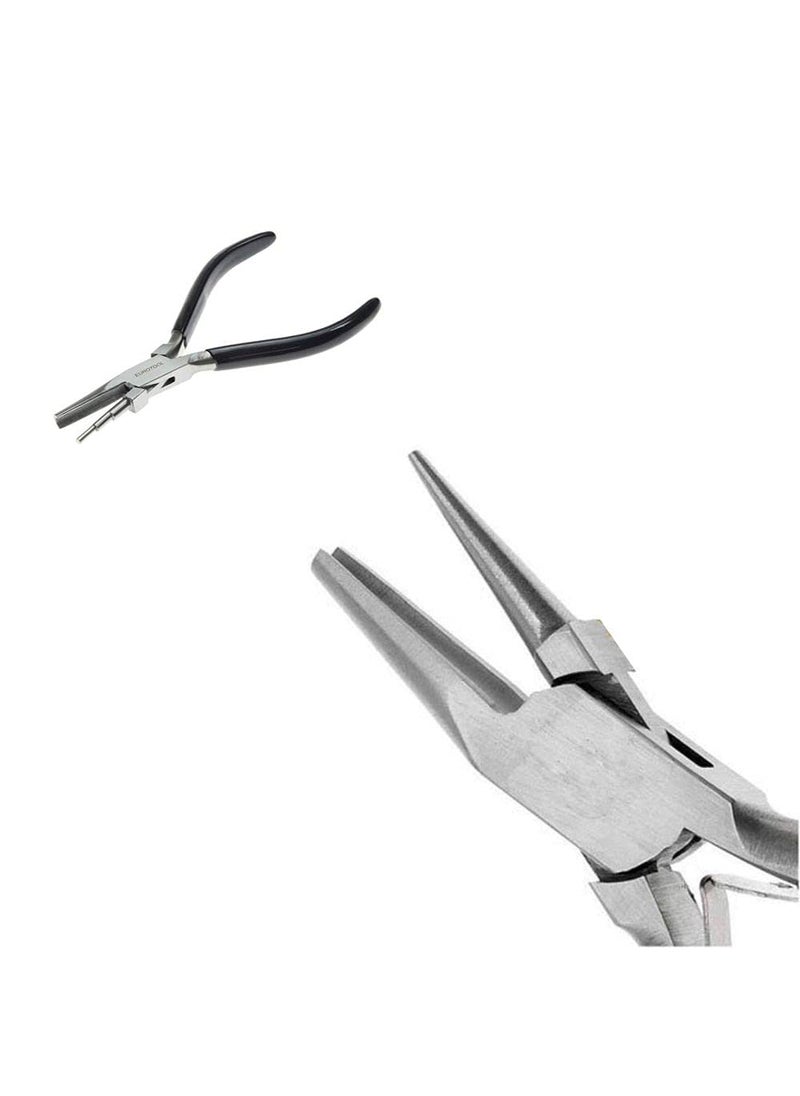 DIY Crafts DIY Crafts CTDIYHI22077 Jewellers Choice Plier Size Wire Looping Pliers Concave and Round Nose Pack of 1 Ps Design  - Image 4