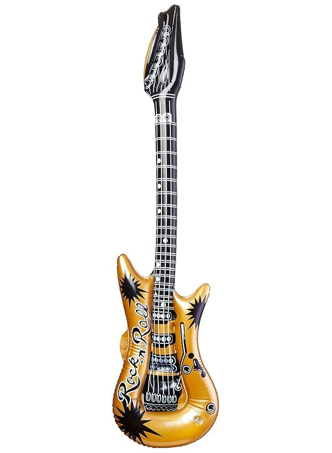 U.S. Toy Inflatable Guitar, 39in (1/pkg)