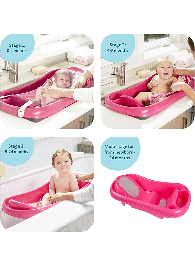 ذا فيرست يرز حزام حوض الاستحمام المريح من Sure Comfort باللون الوردي - Image 4