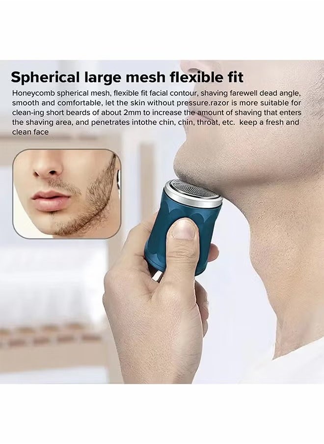 Tornado Keratiner Mini Electric Shaver, 3D Floating Shaver Head, can Charge, Portable Shaver,Travel Razor, Suitable for Office  - Image 5