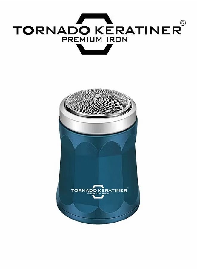 Tornado Keratiner Mini Electric Shaver, 3D Floating Shaver Head, can Charge, Portable Shaver,Travel Razor, Suitable for Office  - Image 1