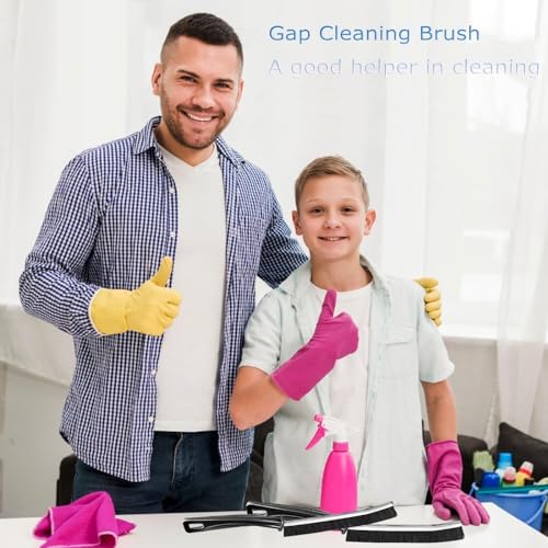 Shuttle Art 6 pcs Crevice Cleaning Brush, Gap Cleaning Brush, Bathroom Gap, Mini, Clean The Dead Corners of Bathroom Kitchen Tiles, Window Slots - Image 3