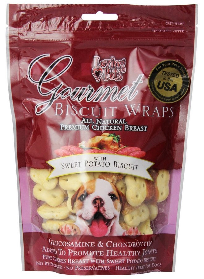 Loving Pets Sweet Potato Biscuit Chicken Wrap (8 oz) - pzsku/Z2679255B32D5F19EB263Z/45/_/1737032140/495b98b0-76e5-40ba-bb50-7a969e5a4071