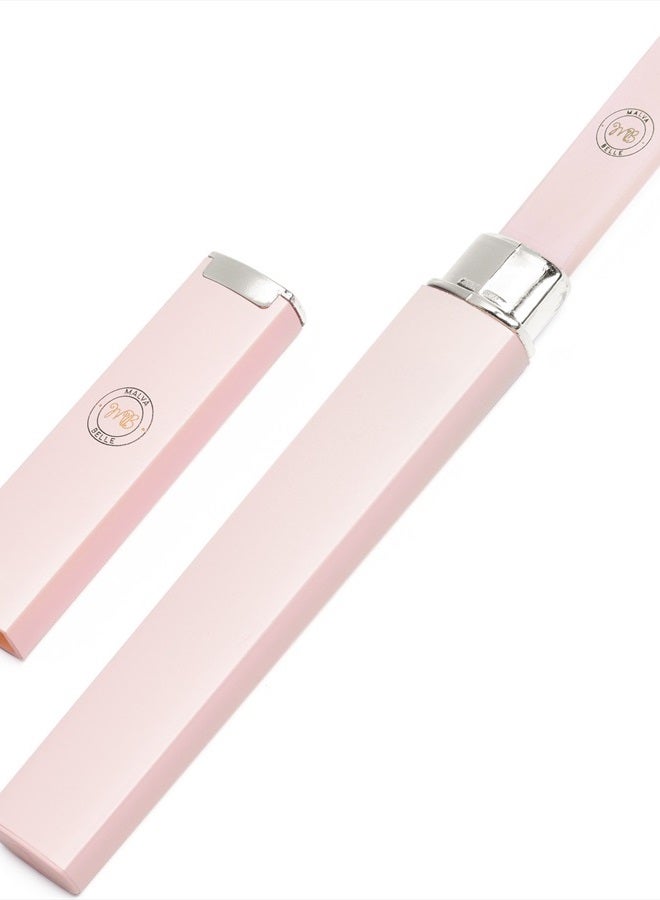 Malva Belle Best Crystal Glass Nail File for Women - Nail File & Travel Case - Nail File Set - Heavy Duty Nail File for Natural Nails, Gel - Professional Nail Shaper – Nail Essentials - Pink 3mm - Image 2