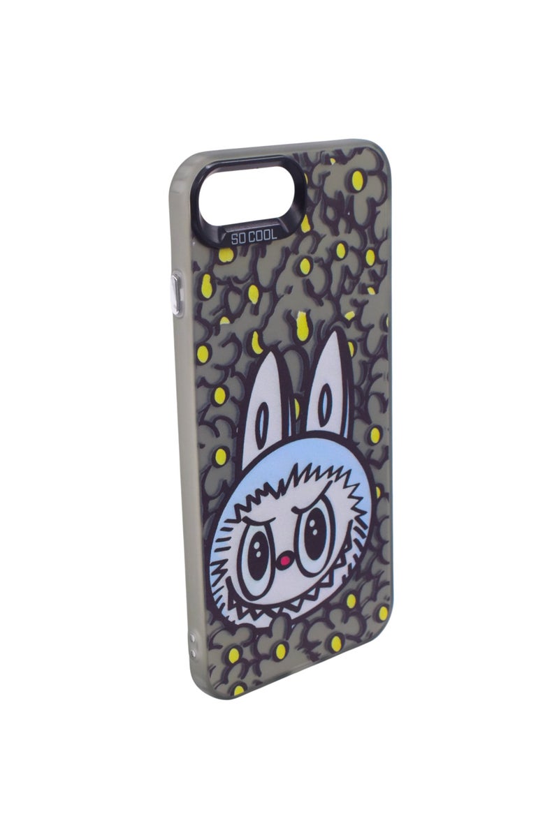 TPU LABUBU Printed Back Cover Case For iPhone 7 Plus - Multicolor CFS901 - Image 2