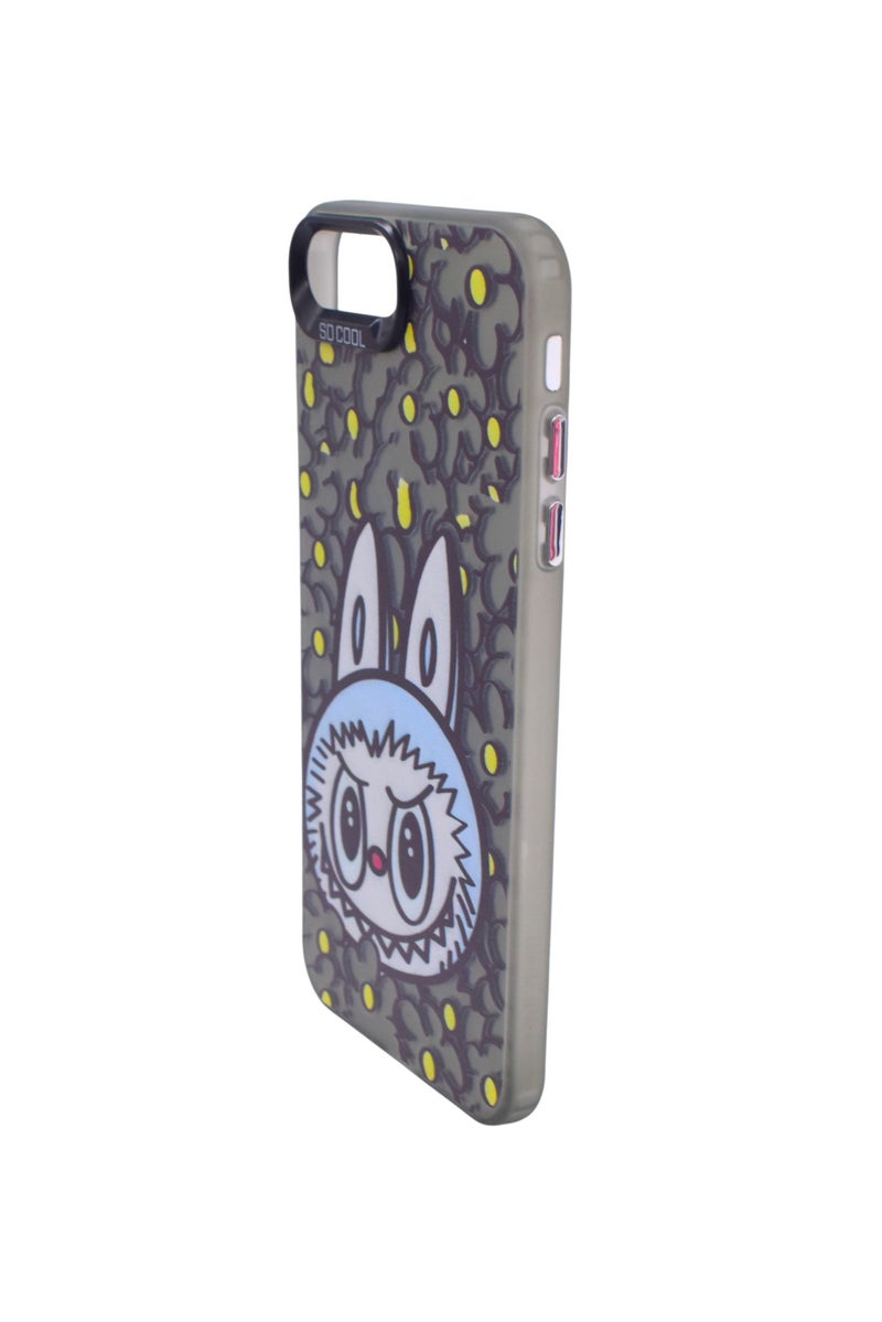 TPU LABUBU Printed Back Cover Case For iPhone 7 Plus - Multicolor CFS901 - Image 3