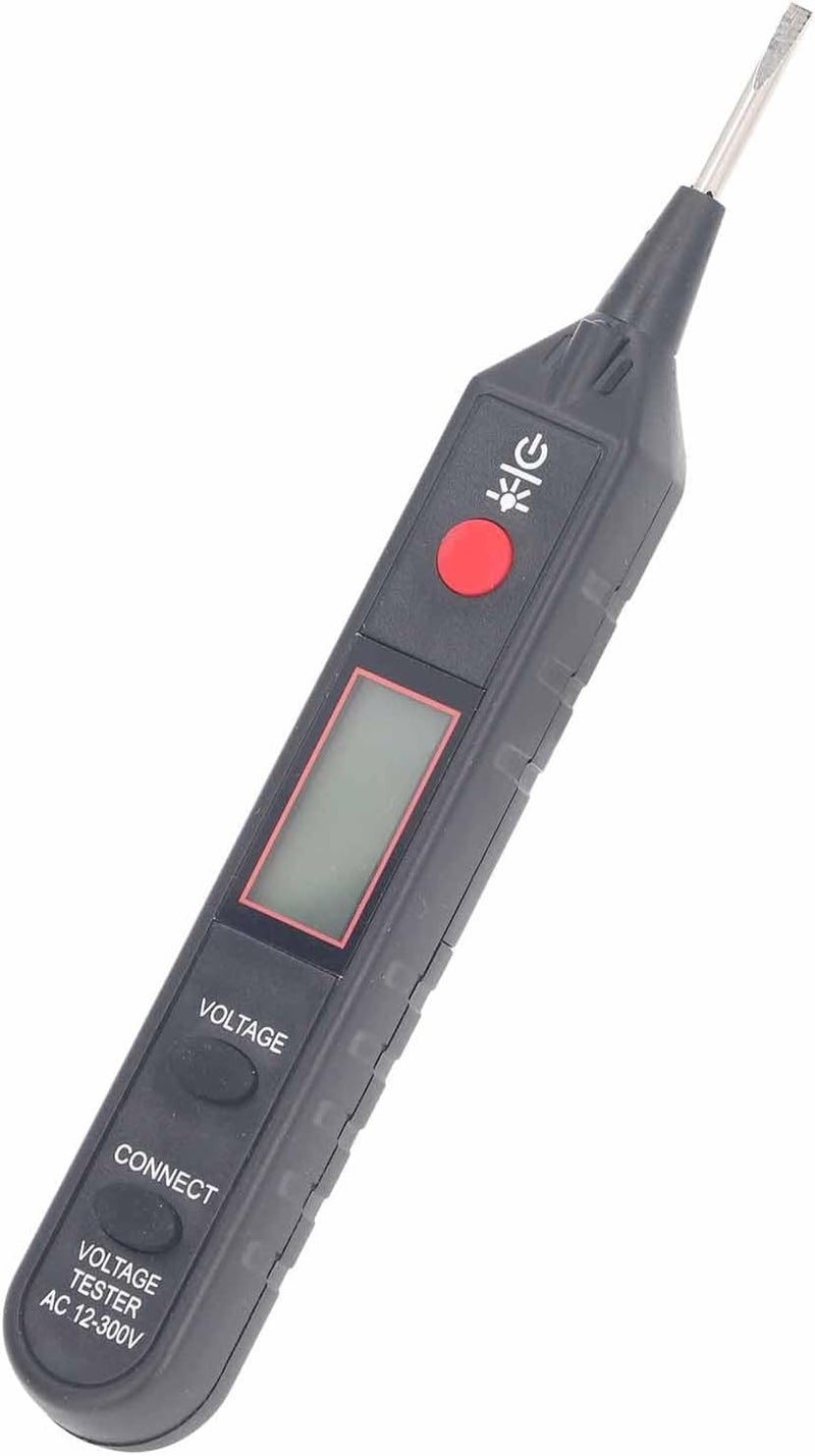 12 Highlight Non Voltage Tester Pen with Colored Light Feature and Detection of Broken Wires Offering 12 300V Inductive Pen with Sound Light Audible for an - Image 1