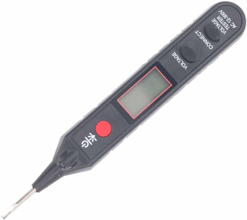 12 Highlight Non Voltage Tester Pen with Colored Light Feature and Detection of Broken Wires Offering 12 300V Inductive Pen with Sound Light Audible for an - Image 5