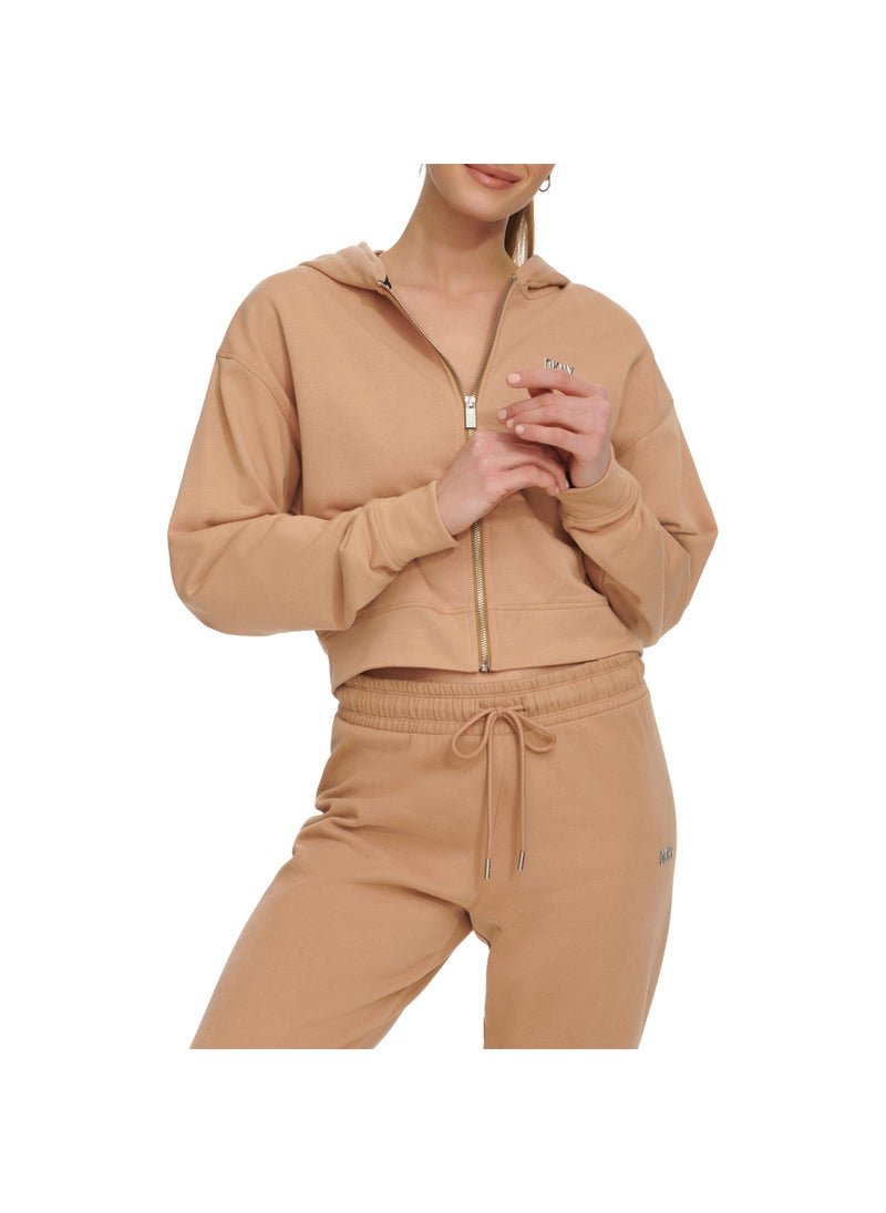 DKNY Sport - Zip Detail Hoodie - Image 1