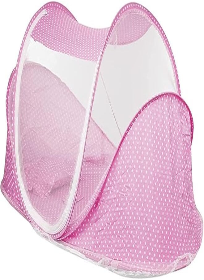 Generic Kids Folding Portable Mosquito Net - Pink 1090 (Assorted Colors) 