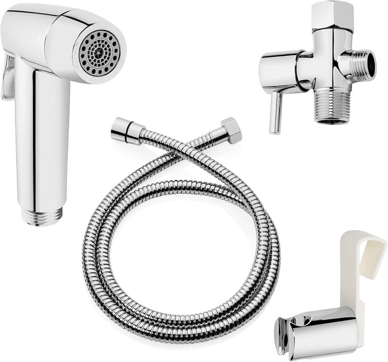 Brondell CSE37 Easy Hand Held Bidet Sprayer with Dual Spray Adjustments in Chrome - Image 2