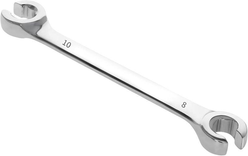 Utoolmart Flare Nut Wrench, 8mm x 10mm Metric Double Open End, 1Pcs - Image 1