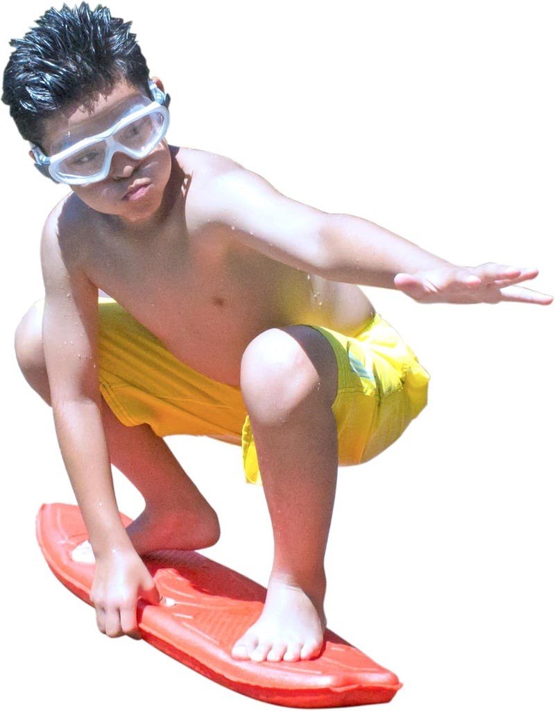 Poolmaster Swimming Pool Underwater “Surf” Board and Kickboard Pool Toy, Red - Image 1