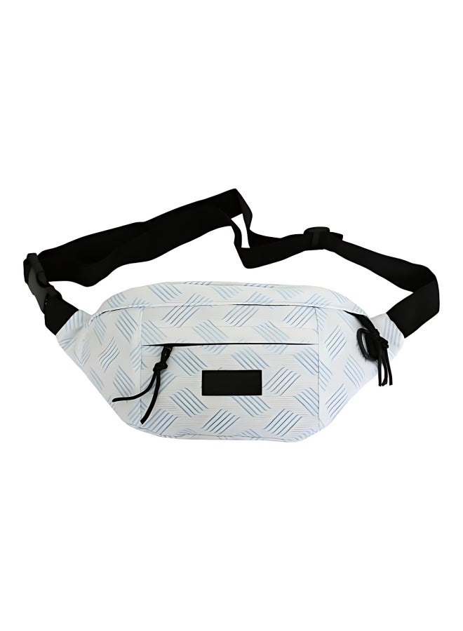 Men's/Women's  Versatile Line Crossbody Bag, Boys' and Girls' Nylon Shoulder Bag Sling Bag Side Bag Carry Bag, Daily Commuting Large-capacity Chest Bag Waistpack Belt Bag for Teenagers/Students - Image 1