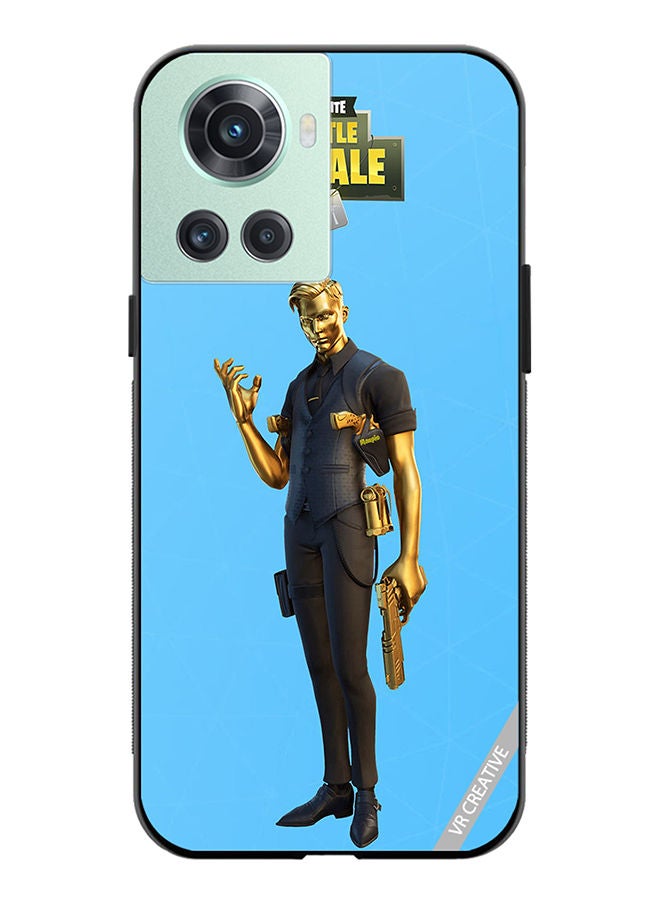 VR CREATIVE Protective Case Cover For OnePlus 10R Fortnite Tier Design Multicolour - Image 1
