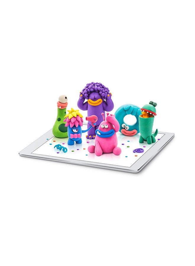 HEY CLAY Monsters Set-Colourful Modeling Kids-Air Dry Clay Kit 15 Cans And Sculpting Tools - Image 2
