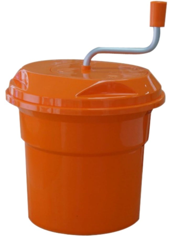 Generic JD-S339 Salad Spinner, 25L/5.5 Gallons, Orange  - Image 1