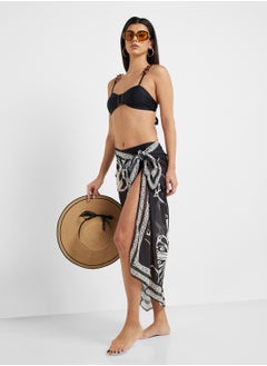 ELLA Bikini With Printed Sarong  - Image 1