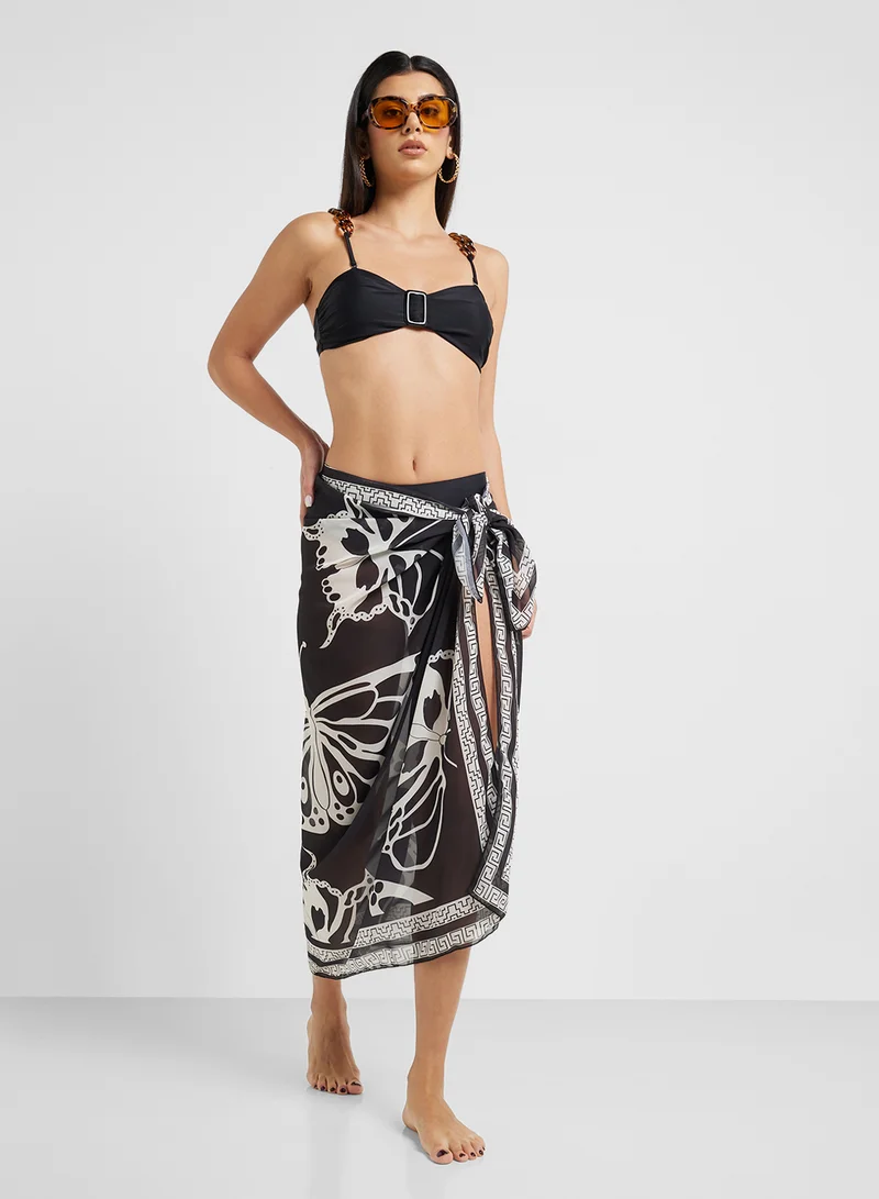 ELLA Bikini With Printed Sarong