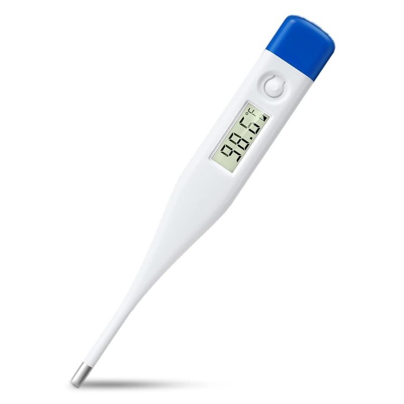Berrcom Digital Thermometer for Adults, Kids, and Babies, Oral Rectal Underarm Medical Thermometer with Fever Alarm and C/F Switchable - Image 1
