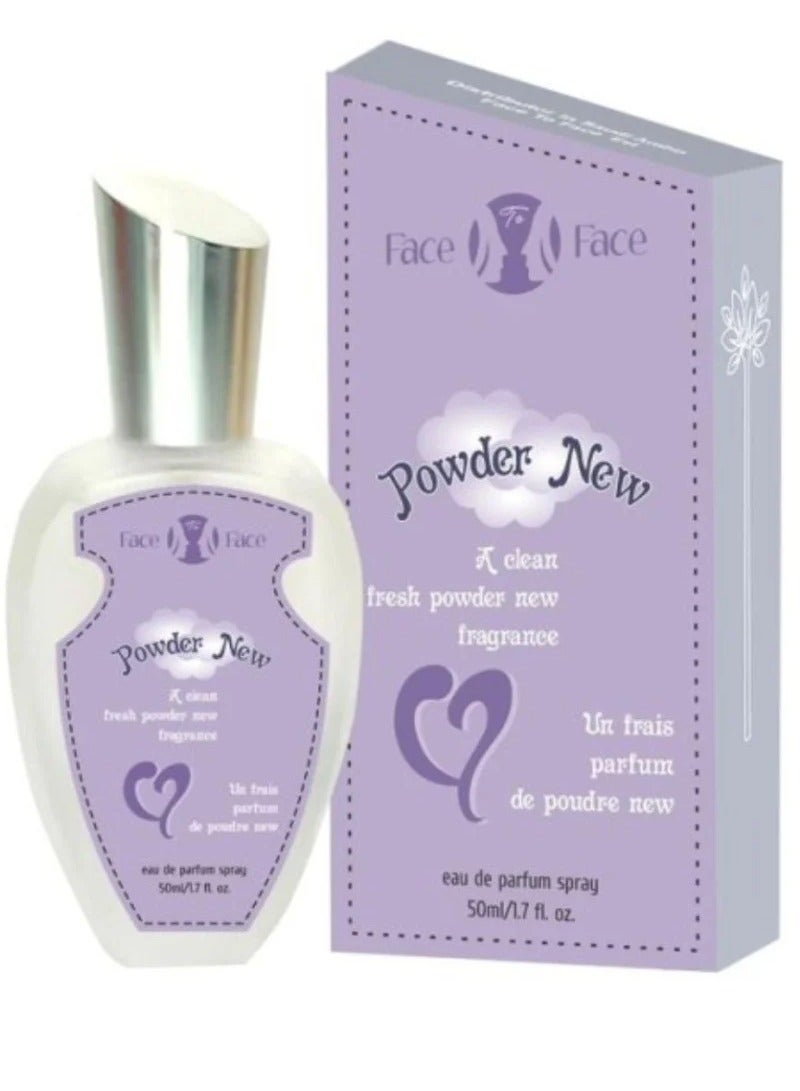 Face To Face Powder New Eau De Parfum Spray 50 ml